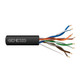 Genesis 24/4 Cat 5e Unshielded (U/UTP) Riser Networking Cable - Pull Box, 1000ft, Black - 50781108 Genesis 24/4 Cat 5e Unshielded (U/UTP) Riser Networking Cable - Pull Box, 1000ft, Black - 50781108